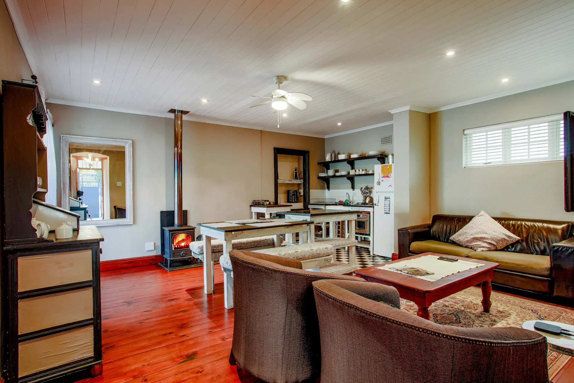 Living room with comfortable seating area